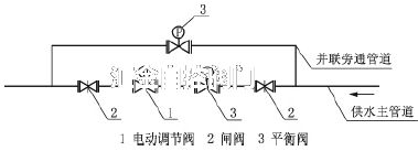 電動調(diào)節(jié)閥并聯(lián)安裝示意圖2